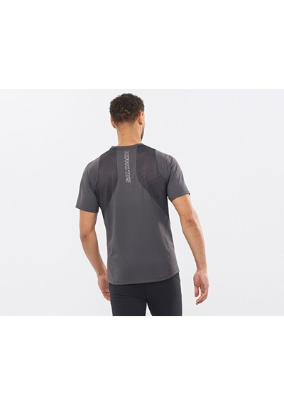 Salomon Sense Aero Erkek Koşu Tişörtü Lc1872500 Siyah