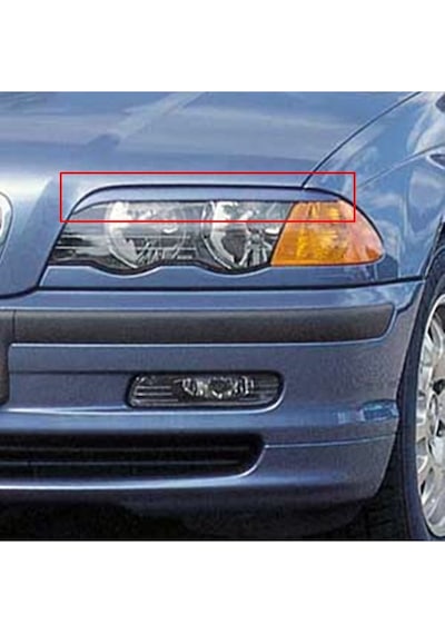 Bmw E46 Far Kaşı Fiberglass Boyasız