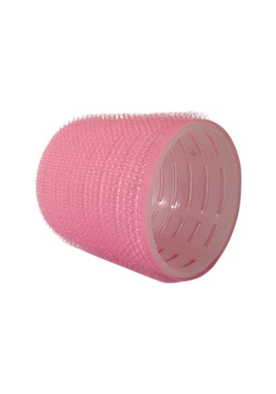 Croc 1230 Pembe Büyük Boy Bigudi 2li Cırtlı - Yapışkanlı Bigudi Pembe