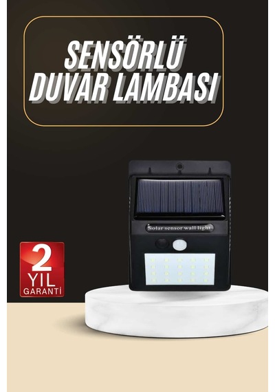 Solar Dekoratif Lambası Sensörlü Led Işık Bahçe Aydınlatma - Lisinya Diğer 53438900