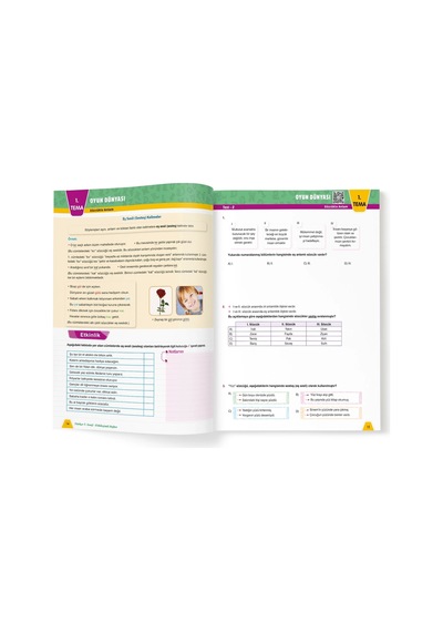 5.sınıf Türkçe Etkileşimli Defter