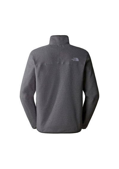 The North Face M 100 Glacıer Erkek Kısa Fermuar Polar Nf0a855w4hj1 Gri