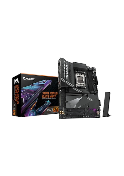 Gıgabyte X870a Aorus Elıte Wıfı7 Ddr5 M.2 Hdmı Dp Atx Am5
