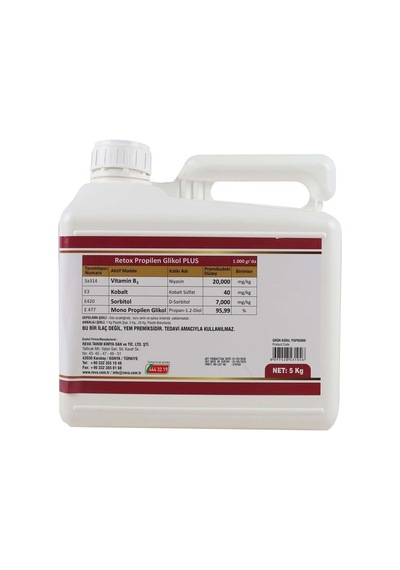 Propilen Glikol Plus Doğum Öncesi Ve Sonrası Hayvan Yem Katkı - 1 Kg