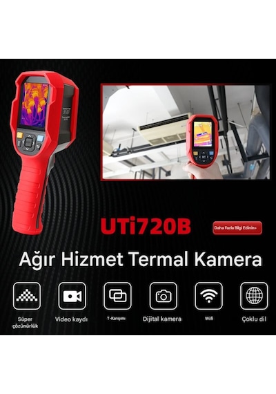 Unit Uti720b 256 192 Profesyonel Termal Kamera