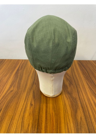 Hamze Peaky Blinders Tommy Shelby Spor Model Keten Kasket Şapka Haki