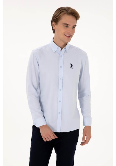 U.s. Polo Assn. Goxreg025k Açık Mavi Erkek Gömlek 2225434 Açik Mavi