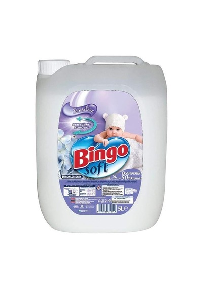 Soft Sensitive Hipoalerjenik Çamaşır Yumuşatıcısı 1 X 5 L 1000'li Set