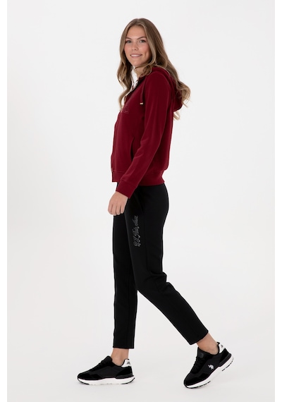 U.S. Polo Assn. Kadın Siyah Modal Karışımlı Eşofman Altı 50313571-VR046