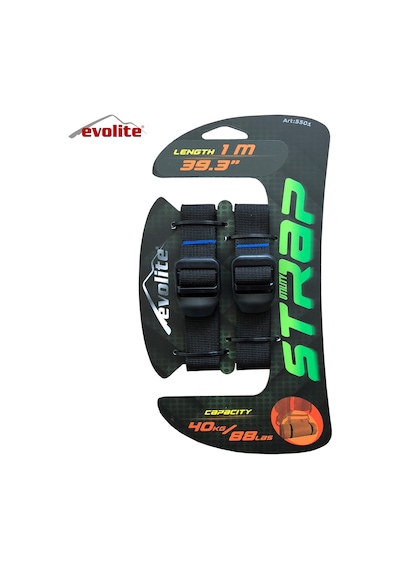 Evolite Straps Sıkıştırma Perlonu 1 Metre Çok Renkli