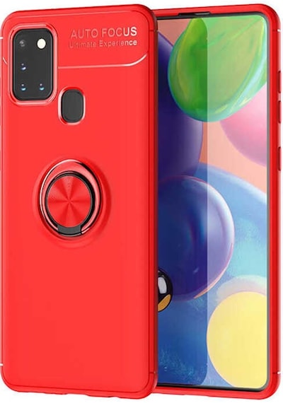 Galaxy A21S Yüzüklü Standli Manyetikli Kamera Çikintili Kilif 566681940