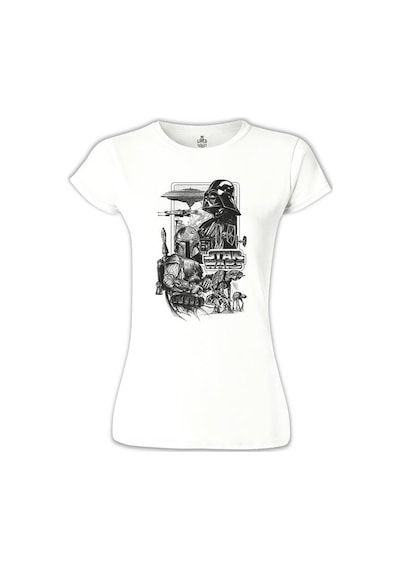 Star Wars - Empire Beyaz Kadın Tshirt 001
