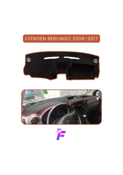 Cıtroen Berlingo 2008-2017 Torpido Örtüsü Güneşten Korur Kolay Montaj Tam Uyum Ta46