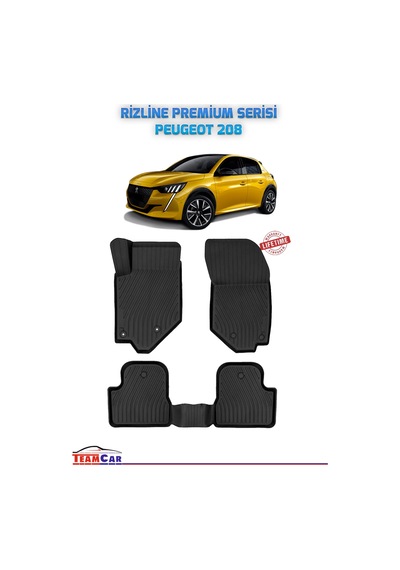 Teamcar Peugeot 208 2020 Sonrası Uyumlu Premium Seri Havuzlu Pasp