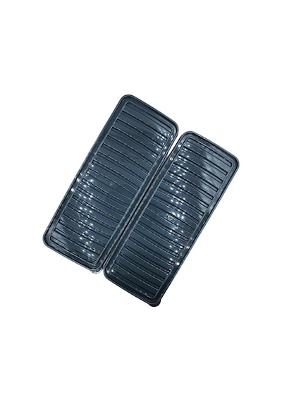 Bigmate 2'li Şeffaf Saklama Kabı 2x1 Lt Bgmt1115 Mikrodalga Buzdolabı Ve Dondurucu Uyumlu Düzenleyici Siyah