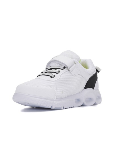 Promax 1836 Çocuk Beyaz Işıklı Spor Ayakkabı