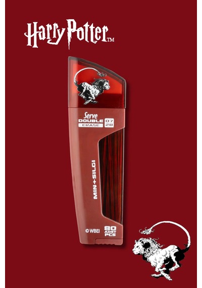 Double Erase Min & Silgi 07mm - Harry Potter Serisi - Gryffindor