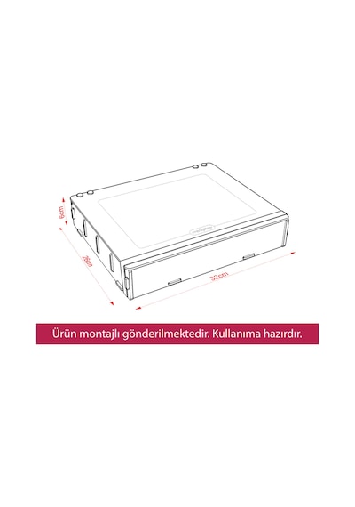 Treyo Ahşap Güneş Gözlüğü, Takı Ve Makyaj Organizeri Çekmece İçi Gözlük Standı Saklama Kutusu - Aynalı Kapaklı Ayarlanabilir Bölmeli Seyehat Çantası Siyah - 882956944 Siyah