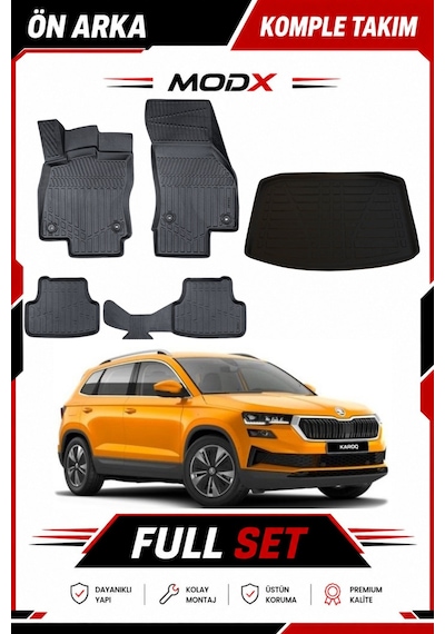 Honda City 2009-2013 Araca Özel Bagaj Havuzu + Universal Havuzlu Paspas Takımı 3d