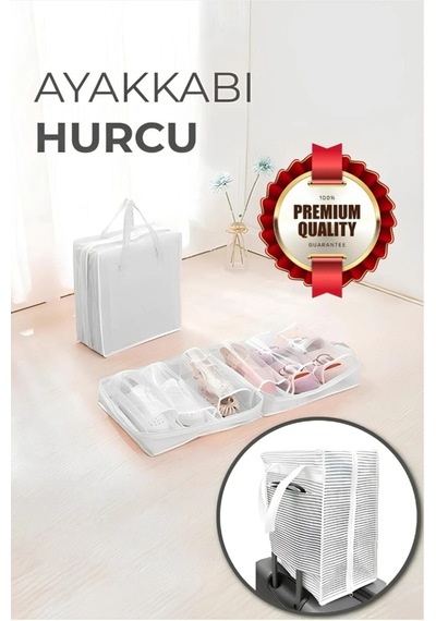 Ultra Lüx 6 Bölmeli Desenli Ayakkabı Hurcu Seyahat Tipi Valiz Üstü Hurç 35x22x40 Kumaş Gri Tr Diğer