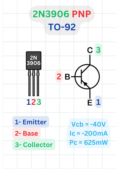 20 Adet Bjt To-92 Transistör Seti - Bc547 + Bc557 + 2n3904 + 2n3906