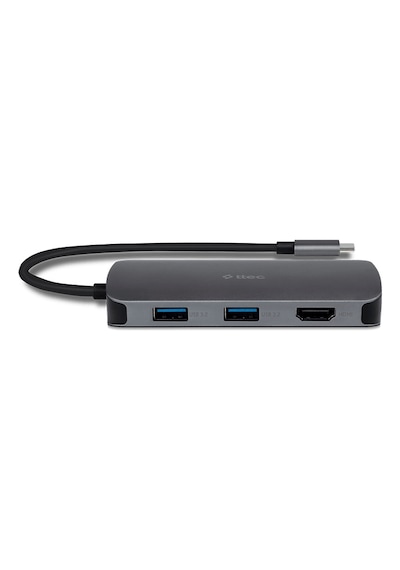 Ttec 8 Port Usb-c Hub Usb-c 100w Pd 3.0 Hdmı Gb Ethernet 2 Usb-a 3.2 Usb-a 2.0 Macbook Uyumlu Usb Hub