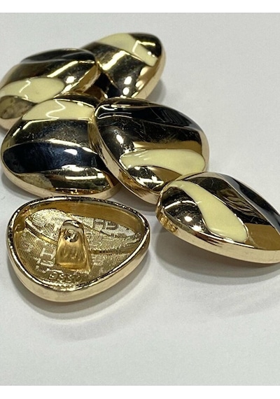 Metal Düğme/kaban Manto Boyu/ 6 Lı Set/2,5 Cm/jx006