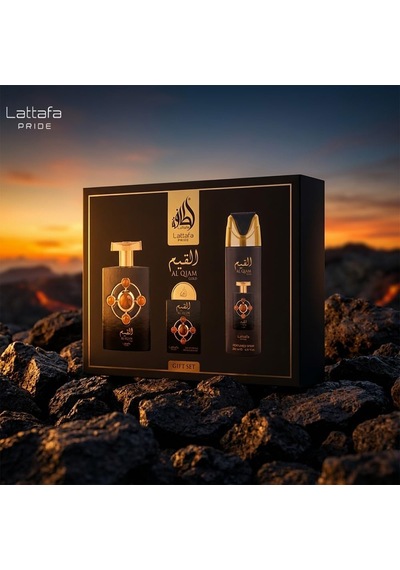 Pride Al Qiam Gold Edp 100 Ml + Edp 20 Ml + Deodorant 200 Ml Unisex Parfüm Seti Diğer