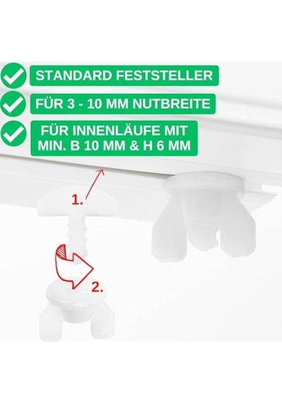 Orret Home 20 Adet Perde Durdurma Aparatı Korniş Sonlama Düğmesi, Perde Stoperi Ve Sonu Kilidi, Plastik Stop Finisher, Stop Korniş Ucu Tutucu Seti Açık Altın