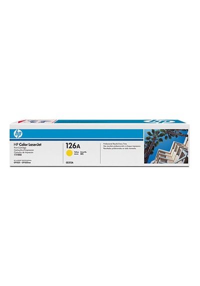 Hp 126a Yellow Sarı 1.000 Sayfa Toner Ce312a Kdo