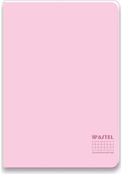 Keskin Pastel Light Pp.kapak Dikişli Defter A4 60yp.kareli 335212