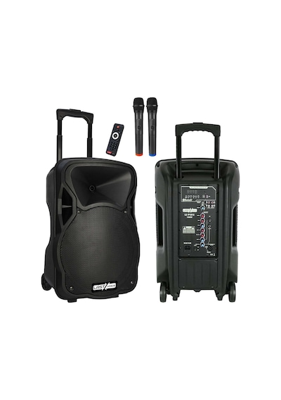 Lastvoice LS-P1915EE Portatif Taşınabilir Mikrofonlu Seyyar Ses Sistemi 15 İNÇ 1200 WATT