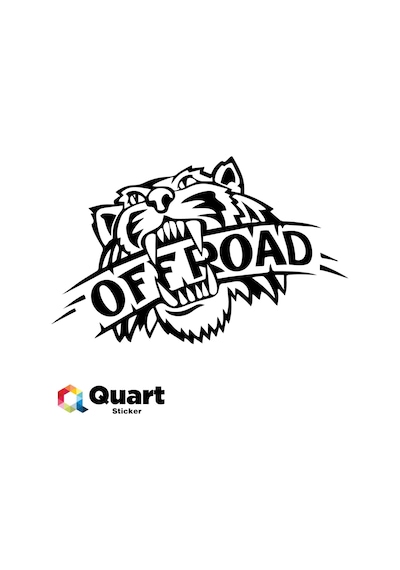 Off Road Kaplan Oto Sticker Araba Sticker