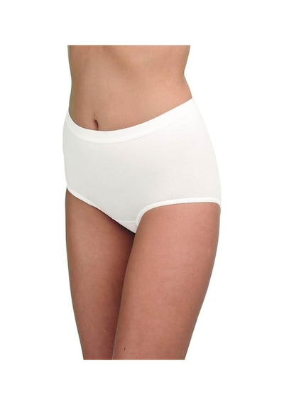 Blackspade 1307 Bayan Essential Yüksek Bel Büyük Beden Krem Slip
