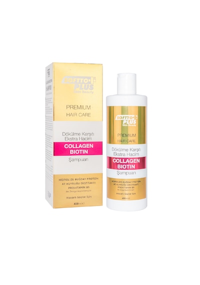 Softto Plus Collagen & Biotin Dökülme Karşıtı Şampuan 400 ML