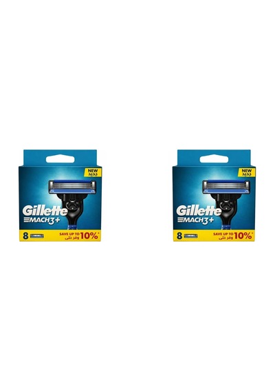 Gillette Mach 3 Yedek Tıraş Bıçağı 8'li -2 Adet