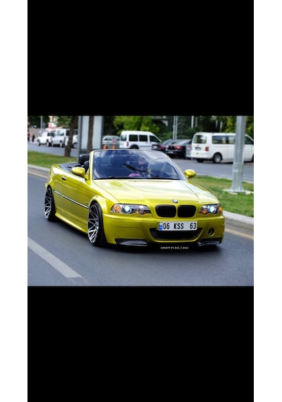 BMW E46 M YAN MARŞPİYEL Fiber-Boyasız