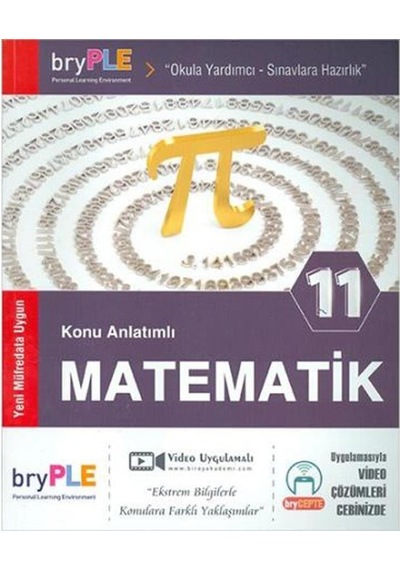 11. Sınıf Matematik Konu Anlatımlı Abanoz - Beyaz