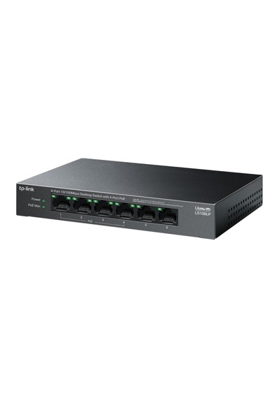 Tp-lınk Ls106lp 6 Port 10/100 Yönetilemez Poe Swıtch