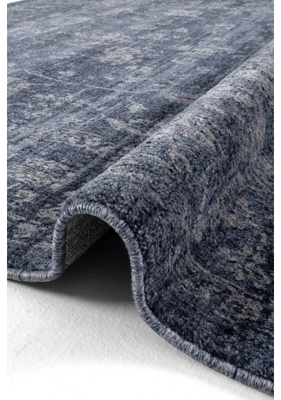 Hoom Rugs Etro 2702 Mavi Vintage Desenli Salon Halısı