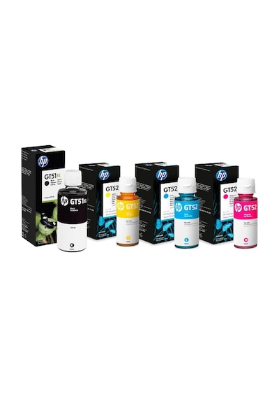 HP Gt52 L Mürekkep 4 Renk Set ı