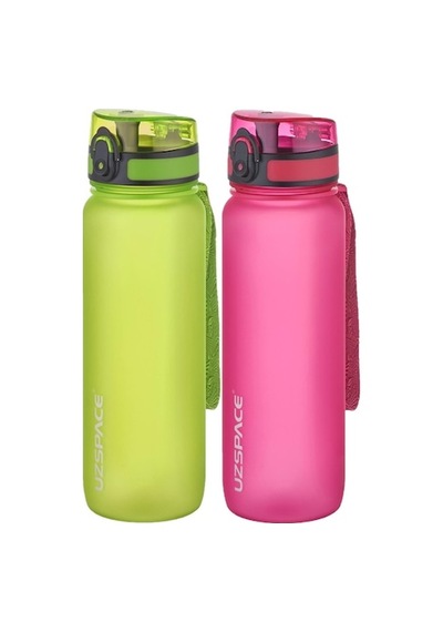 Uzspace Tritan Bpa'sız 25 CM Su Matarası 2'li Set 800 ML