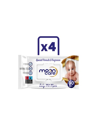 Mooncare Islak Bebek Havlusu- 4x80
