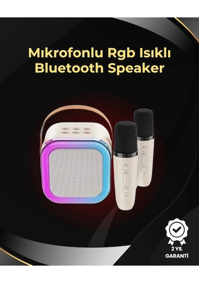 Hubrendy Tekno Kompakt Tasarımlı Ve Kolay Taşınabilir Karaoke Sistemi