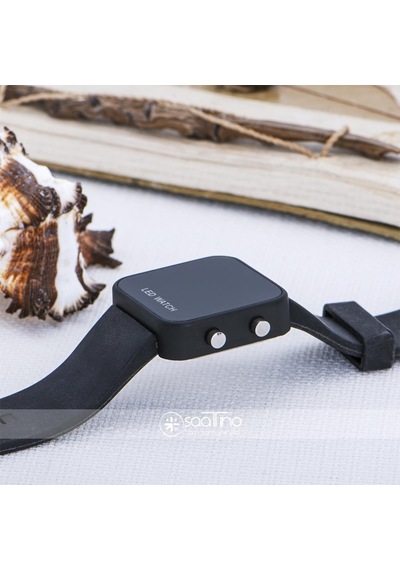 Dijital Led Watch Ekran Kare Sportif Çocuk Yetişkin Kol Saati St-