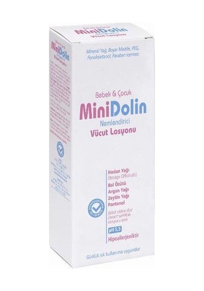 Mınıdolın Nemlendırıcı Vucut Losyonu 250 ML