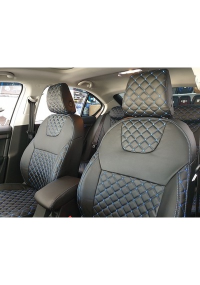 Skoda Octavia Araca Özel Deri Oto Koltuk Kılıfı (386640555)