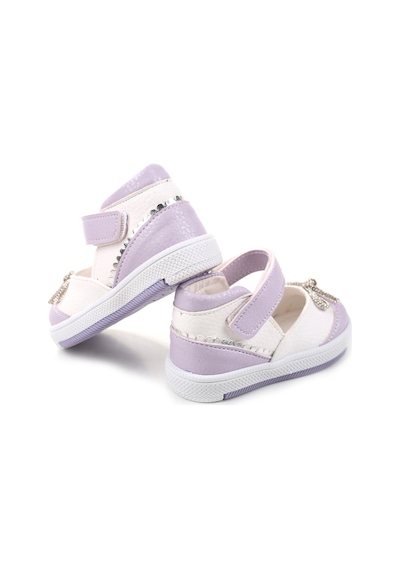 Şirin Bebe 3814 Ortopedik Taban Kız Çocuk Yazlık Ayakkabı Sandalet Lila