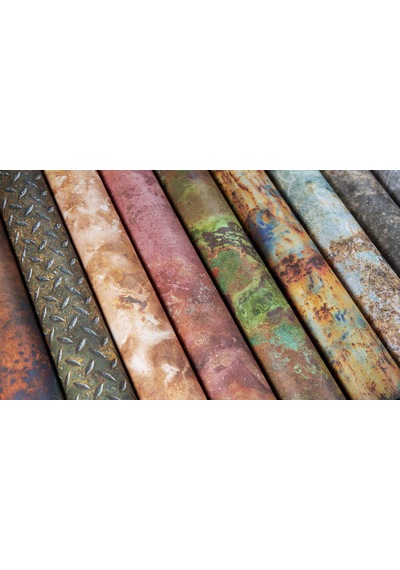 Craft Consortium Çift Taraflı Kağıt Ped 12"x12" 30/pkg-metal Dokular, 20 Tasarım, Çoklu