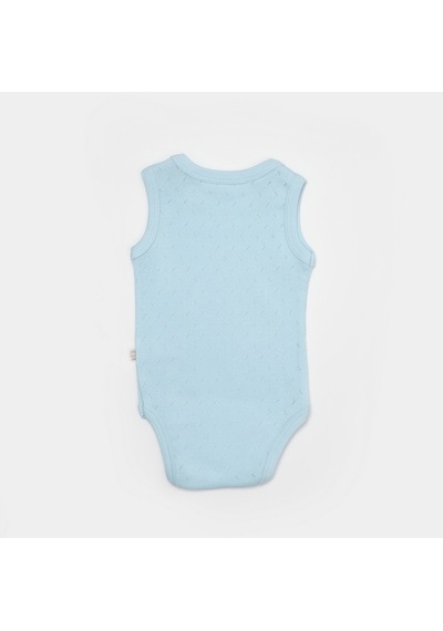 Bibaby Jakarlı 2'li Atlet Body 56992 Ekru - Sarı